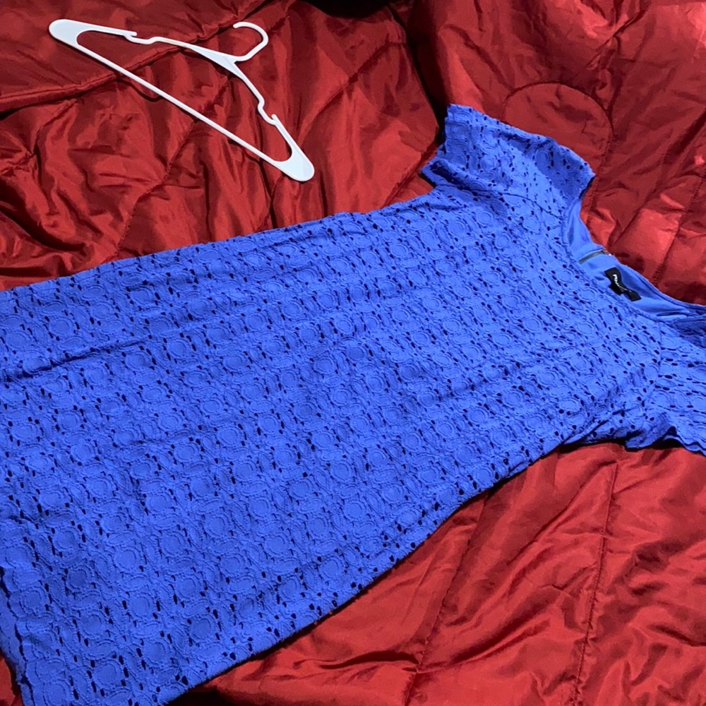RN Studio Baby Blue Lace dress